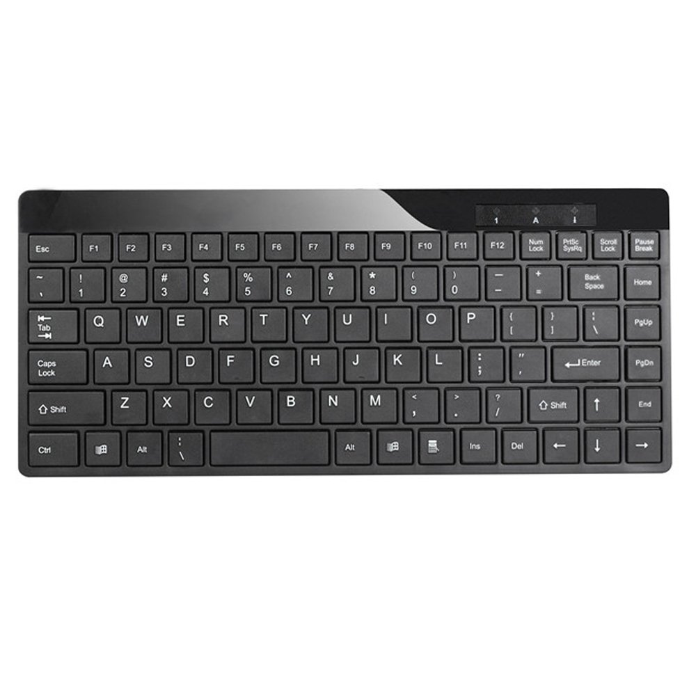 小袋鼠 DS-9818USB巧克力笔记本有线小键盘送键盘膜黑色:亚马逊:小家电