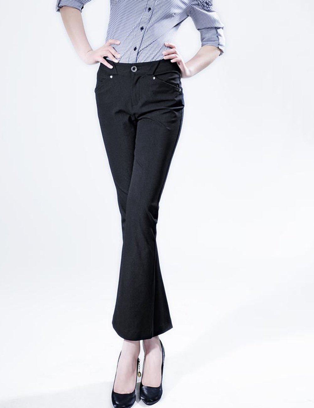 最新2016秋装新款女装女裤九分价格 同款 _尚