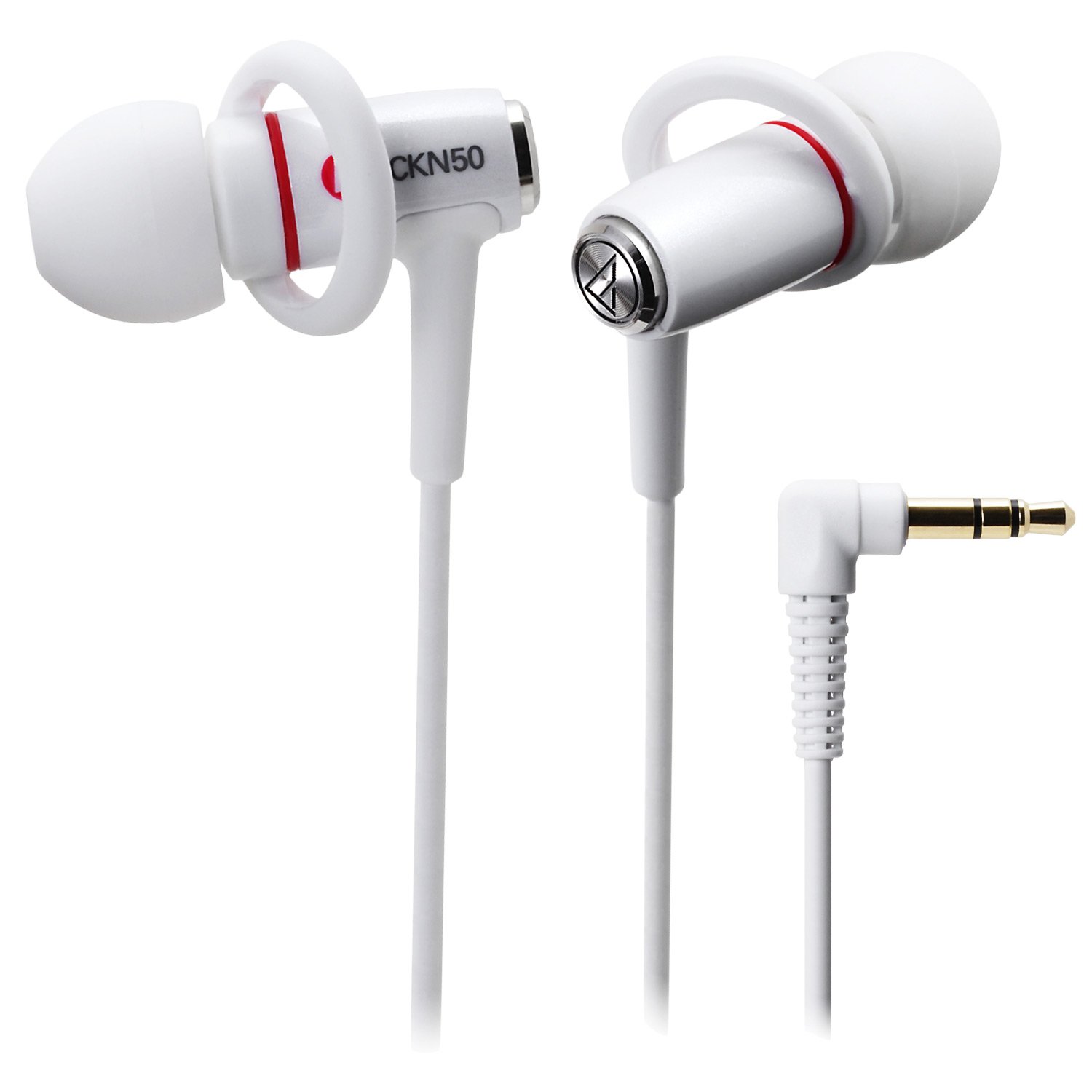 铁三角 ATH-CKN50 WH 首款微动圈入耳式耳机