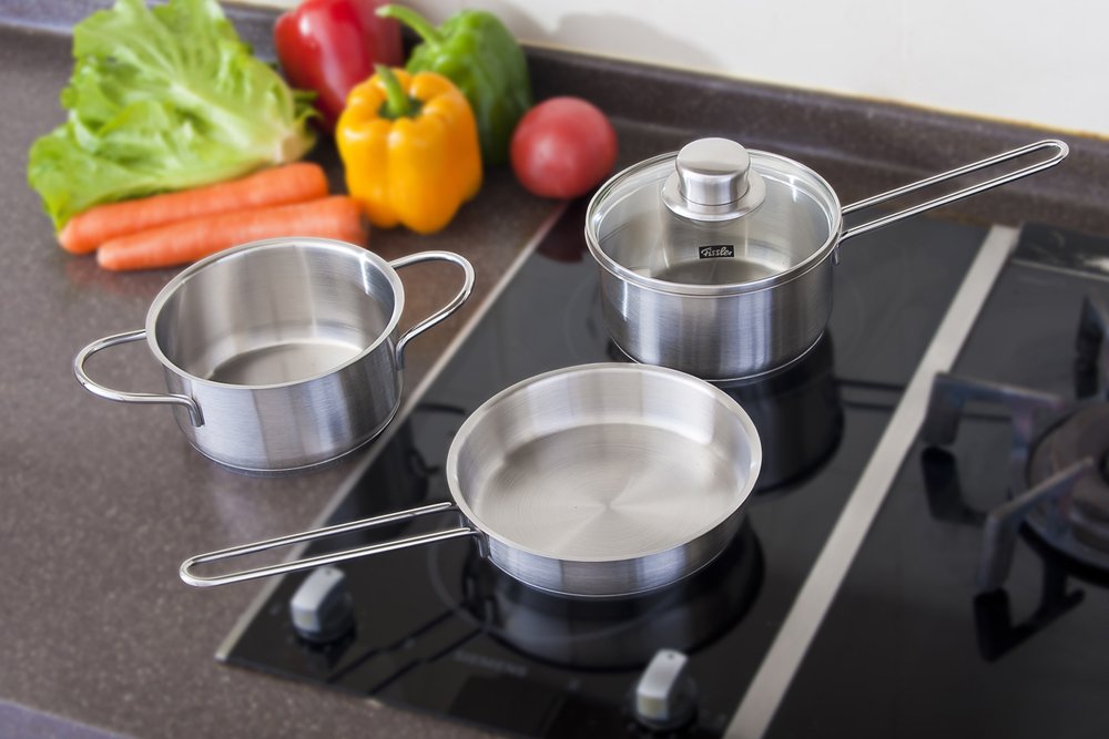 菲仕乐锅具三件套(德国品牌):亚马逊:小家电