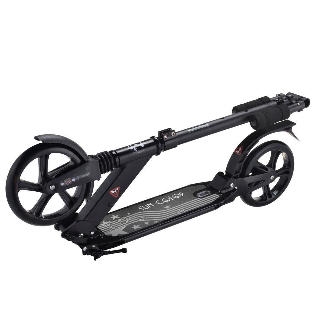 SUNCOLOR 圣卡洛 成人二轮代步滑板车 黑色