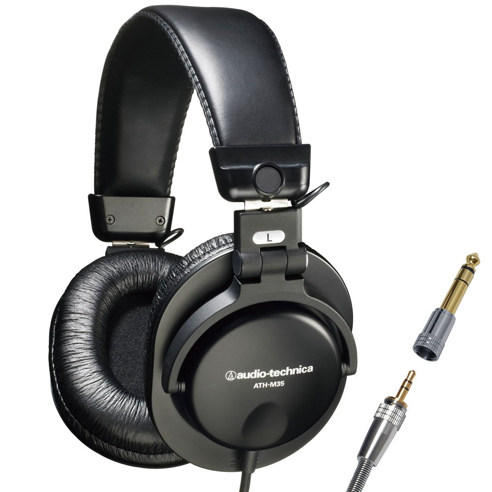 铁三角 ATH-M35 监听耳机 北美销量第一 三频