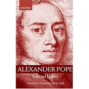 Alexander Pope: Selected Letters\/Alexander Pope