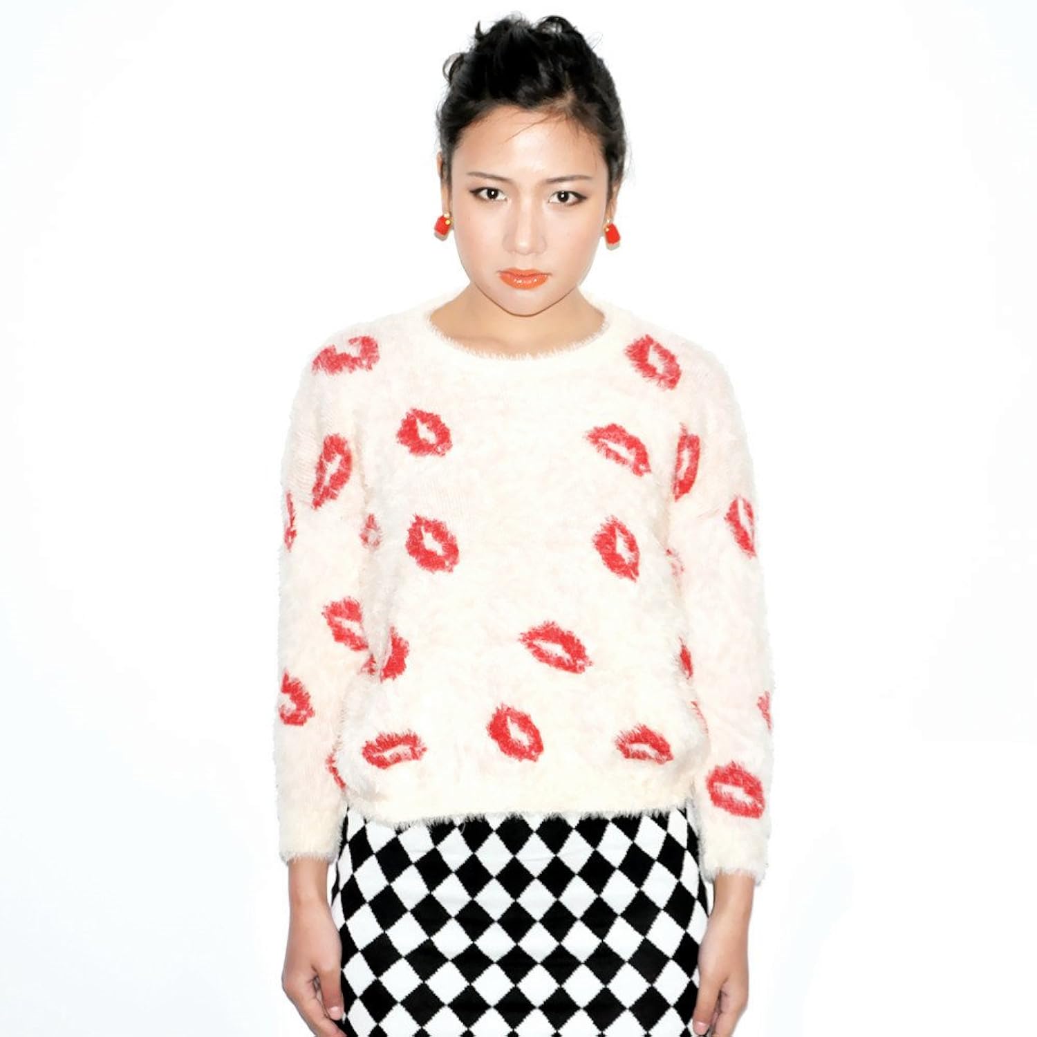 口红毛衣欧洲站女装针织衫选什么牌子好 同款