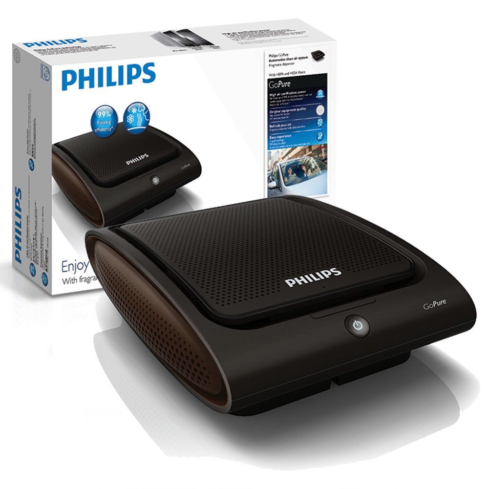 PHILIPS 飞利浦怡动车载空气净化器 ACA250:亚马逊:汽车用品