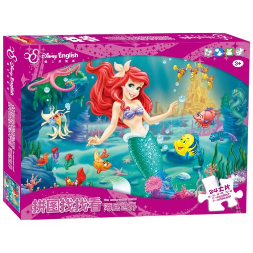 Disney 迪士尼 拼图找找看 海底世界 DP04-03(