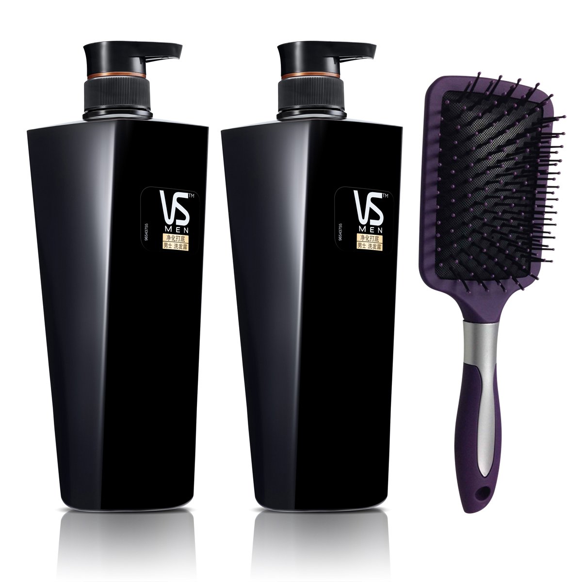 VS 沙宣 净化打底男士洗发露700ml*2+时尚大