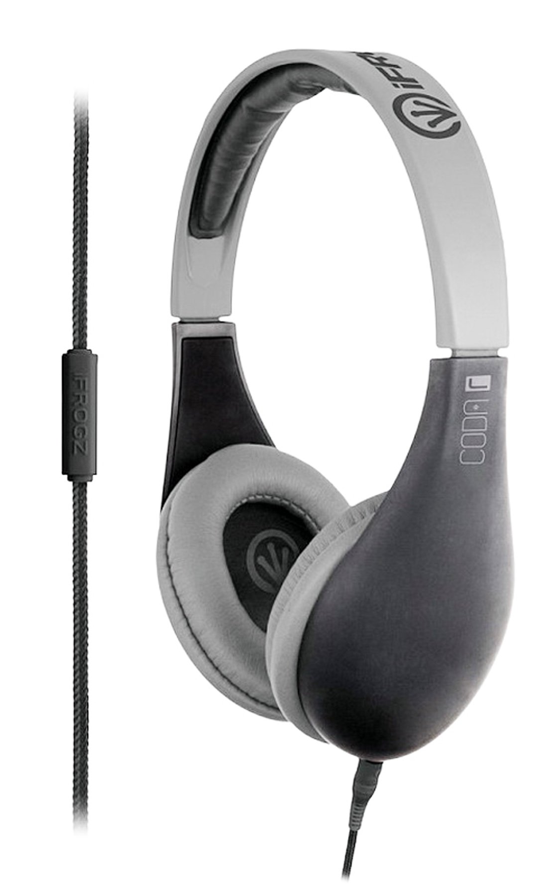 iFrogz 爱蛙 耳罩式耳机 IF-COD-BLK 歌达 黑色