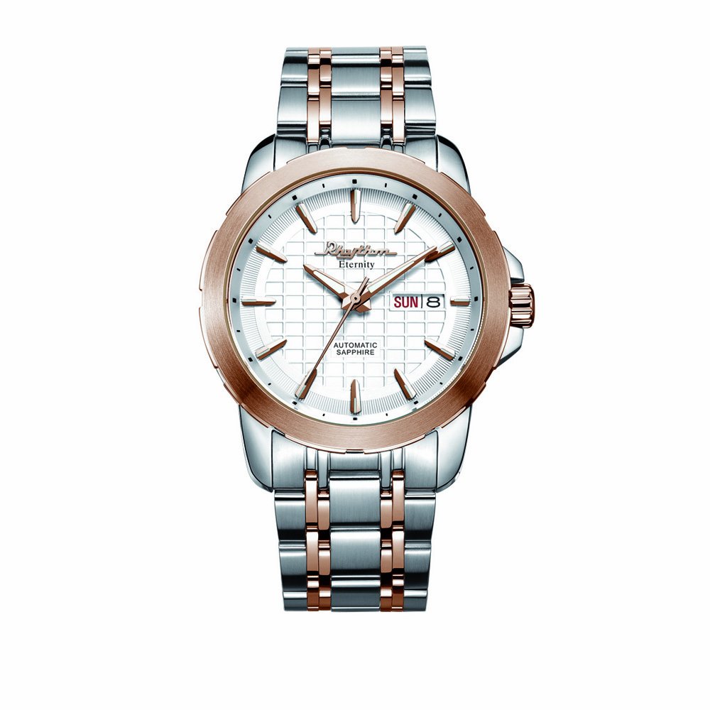 rhythm+丽声+自动系列机械男士手表