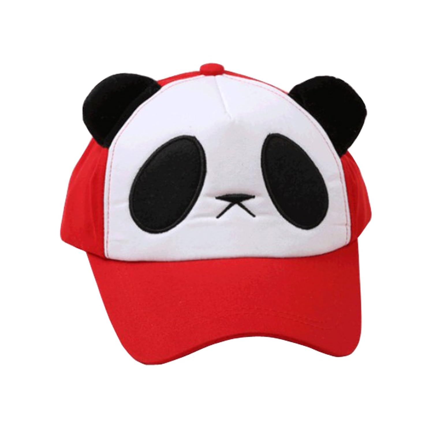 冬季女士可爱熊猫帽子鸭舌棒球便宜价格 质量