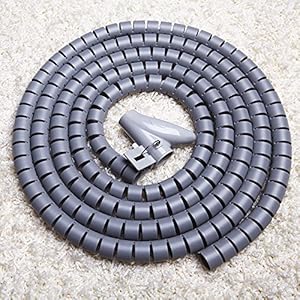 优美奇 电线整理包线管 规格22MM 长1.5米 配