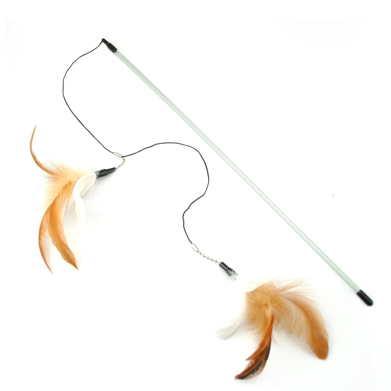 猫玩具猫咪逗猫棒羽毛选什么牌子好 宠物猫咪玩具羽毛老鼠逗猫棒同款好推荐