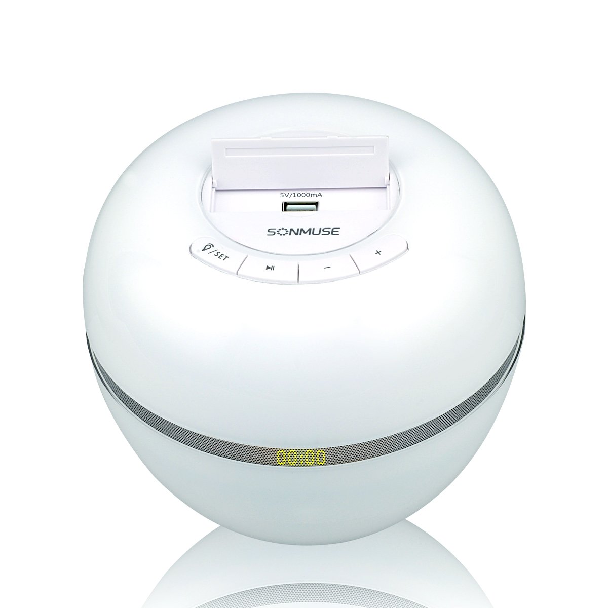 SONMUSE 声缪斯 B1i 水晶球 蓝牙音箱 苹果白