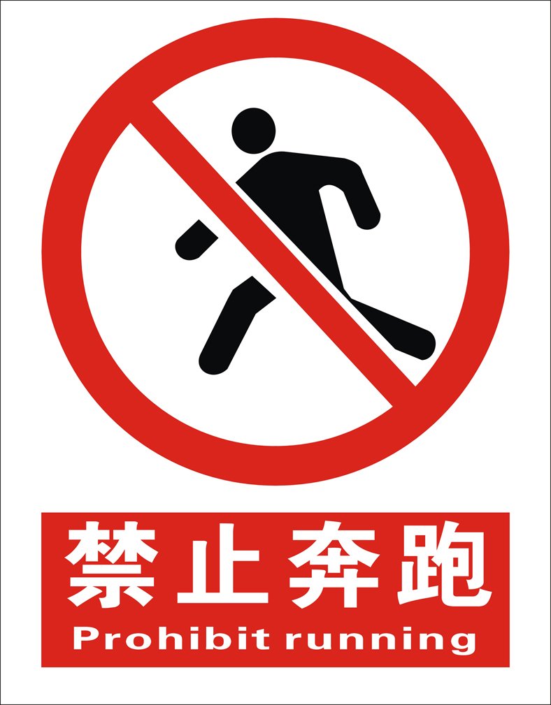 禁止游泳安全标识