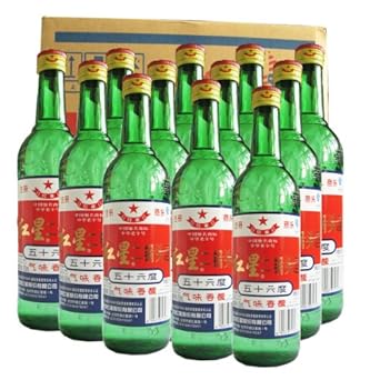 北京二锅头红星二锅头56度500ml(整箱出售1*