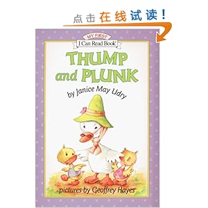 Thump and Plunk\/Janice May Udry, Geoffrey Ha