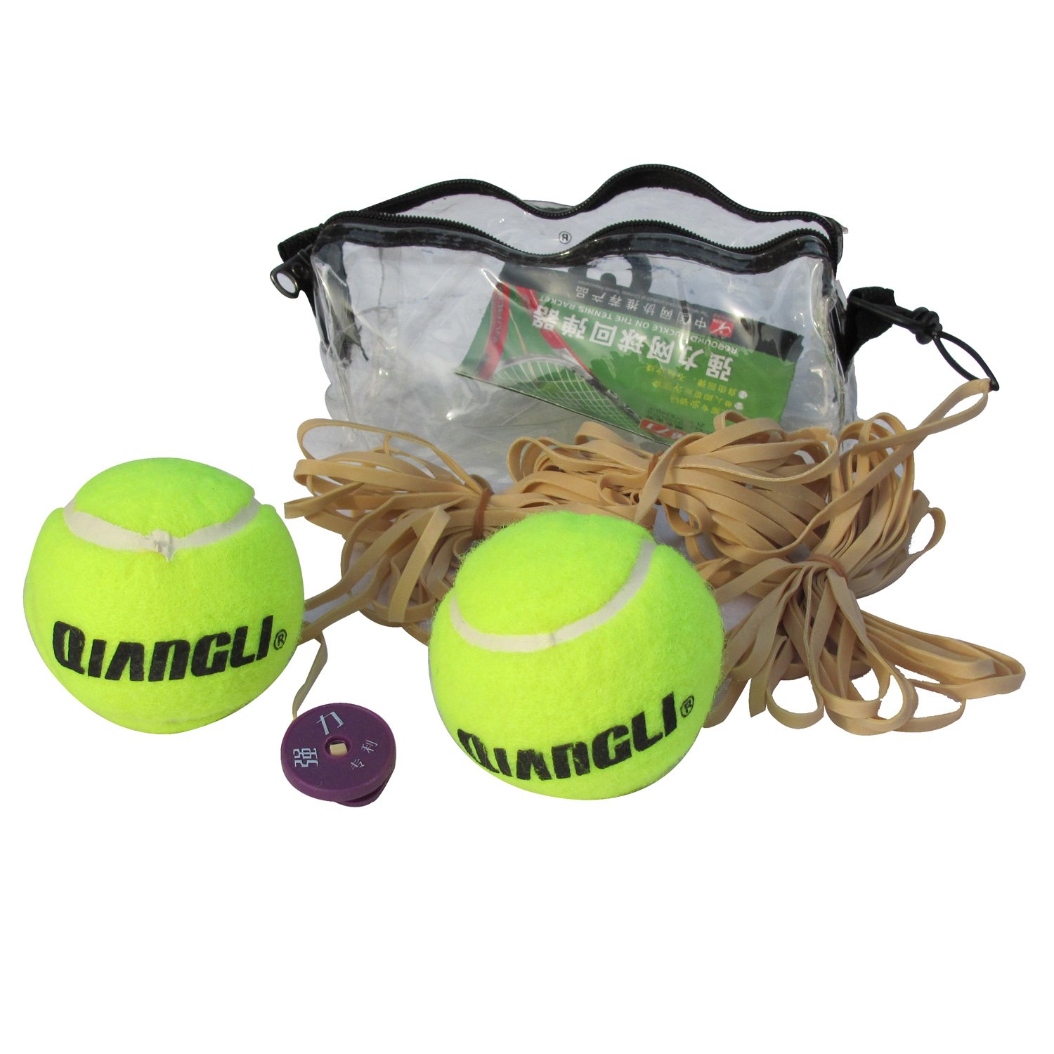 强力 网球回弹器5215(2粒装):亚马逊:运动健康