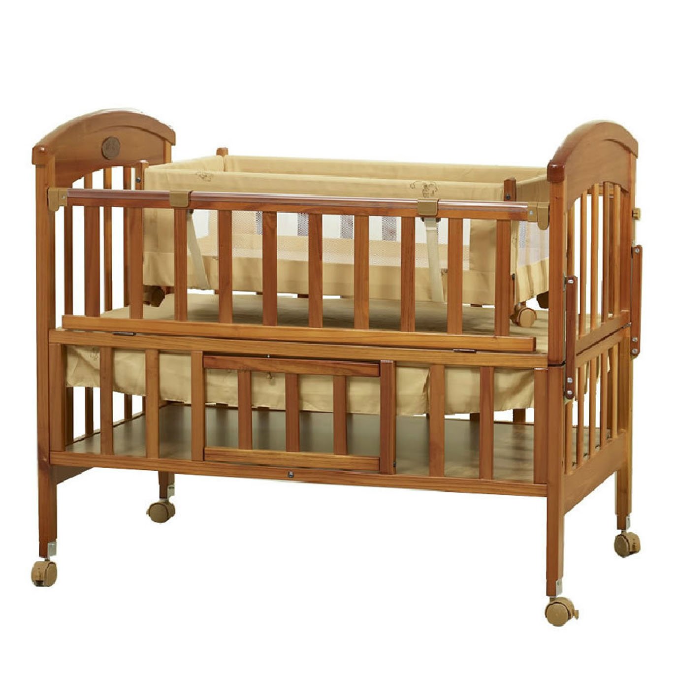 宜家米隆床婴儿床儿童床蚊帐免