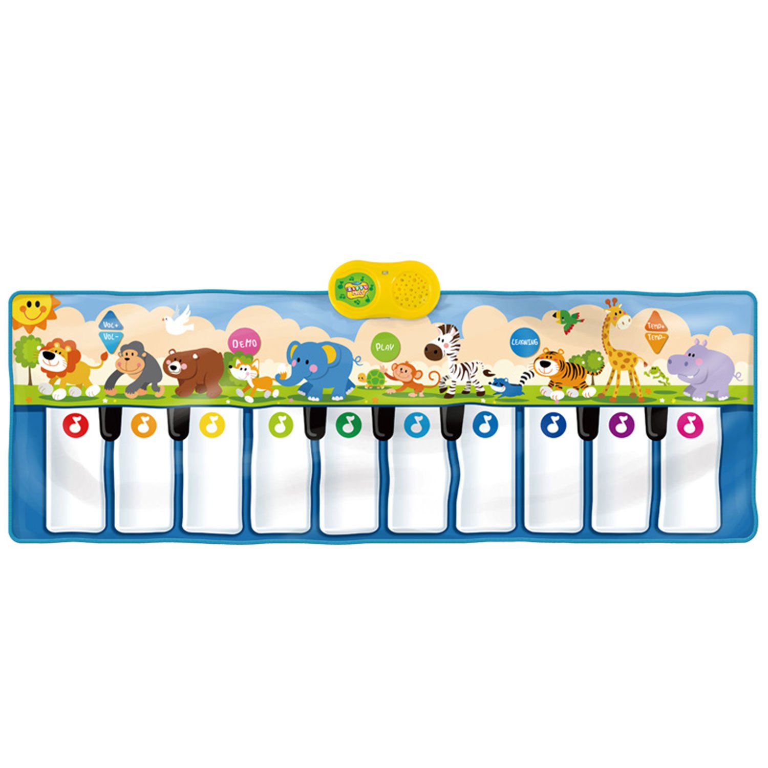 半岁宝宝礼品游戏毯音乐健选什么牌子好 同款