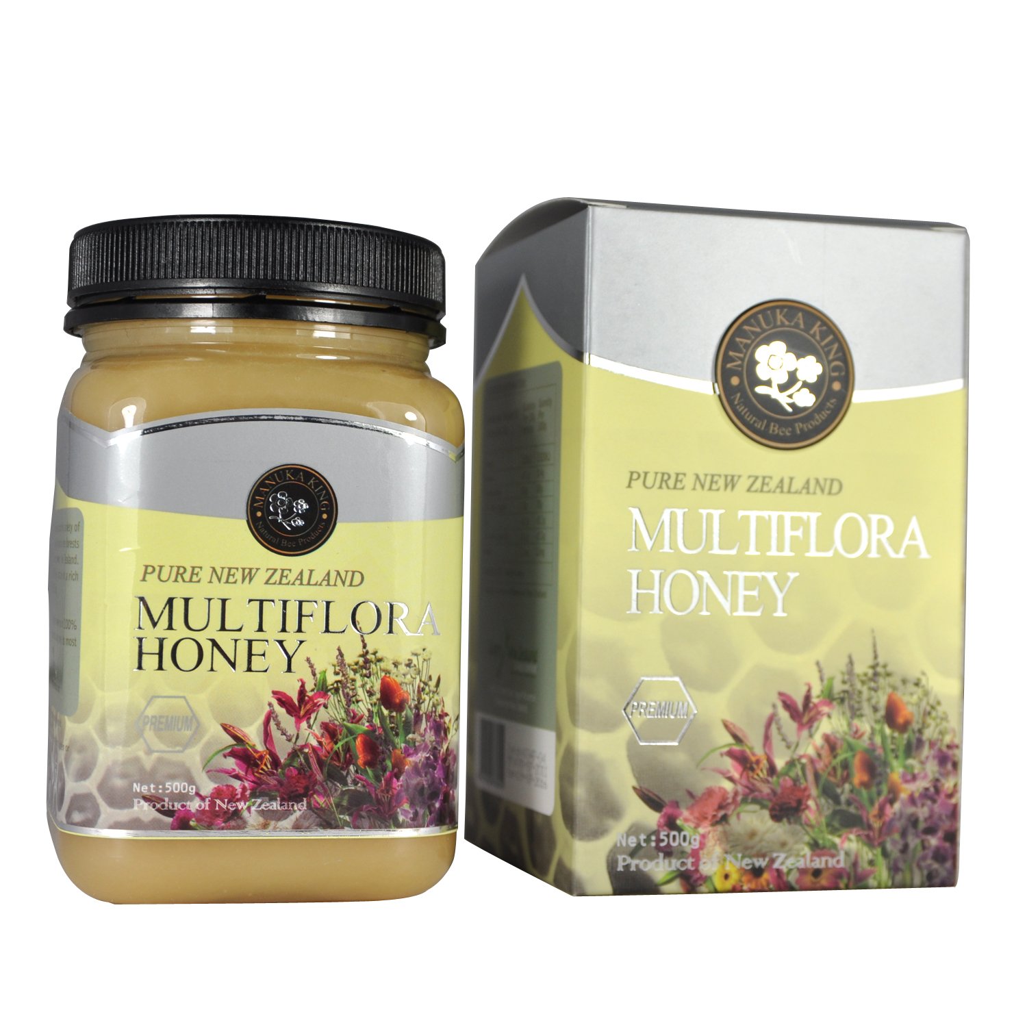 MANUKA KING纽蜂王多花蜂蜜500g(新西兰进