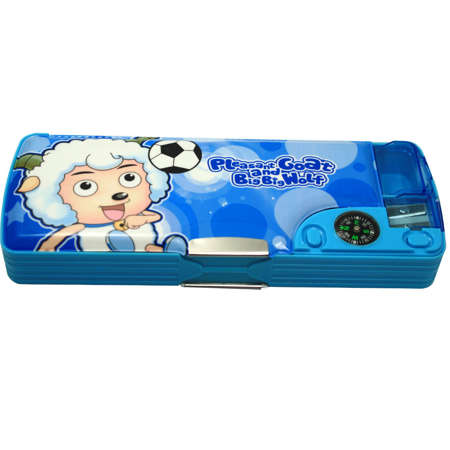 喜羊羊与灰太狼 喜羊羊笔盒 6142 蓝色 1个:亚