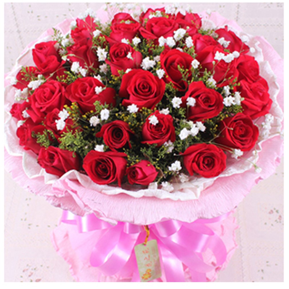 同城配送33朵红玫瑰鲜花选什么牌子好 同款好