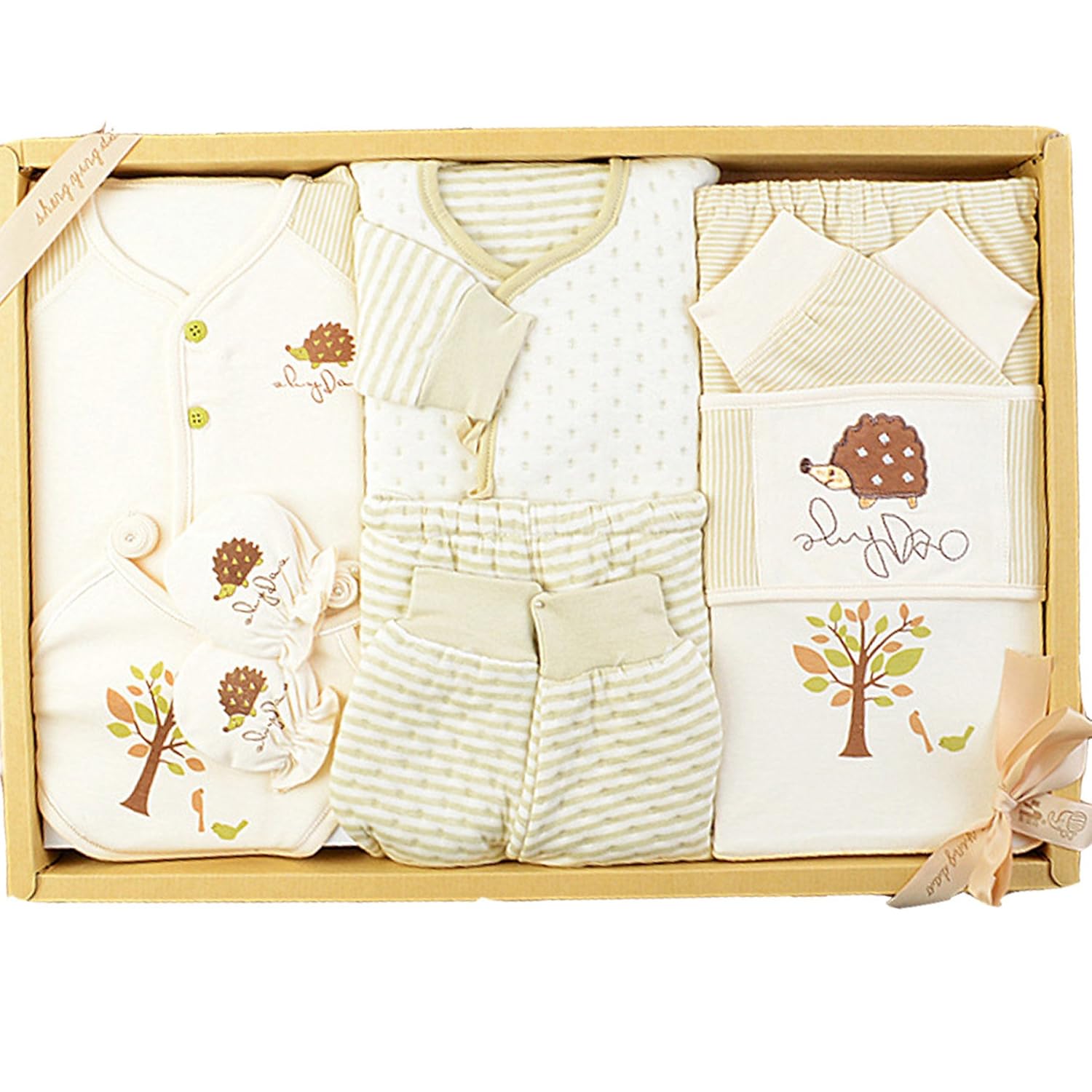 有机棉婴儿衣服礼盒秋冬纯选什么牌子好 同款好推荐