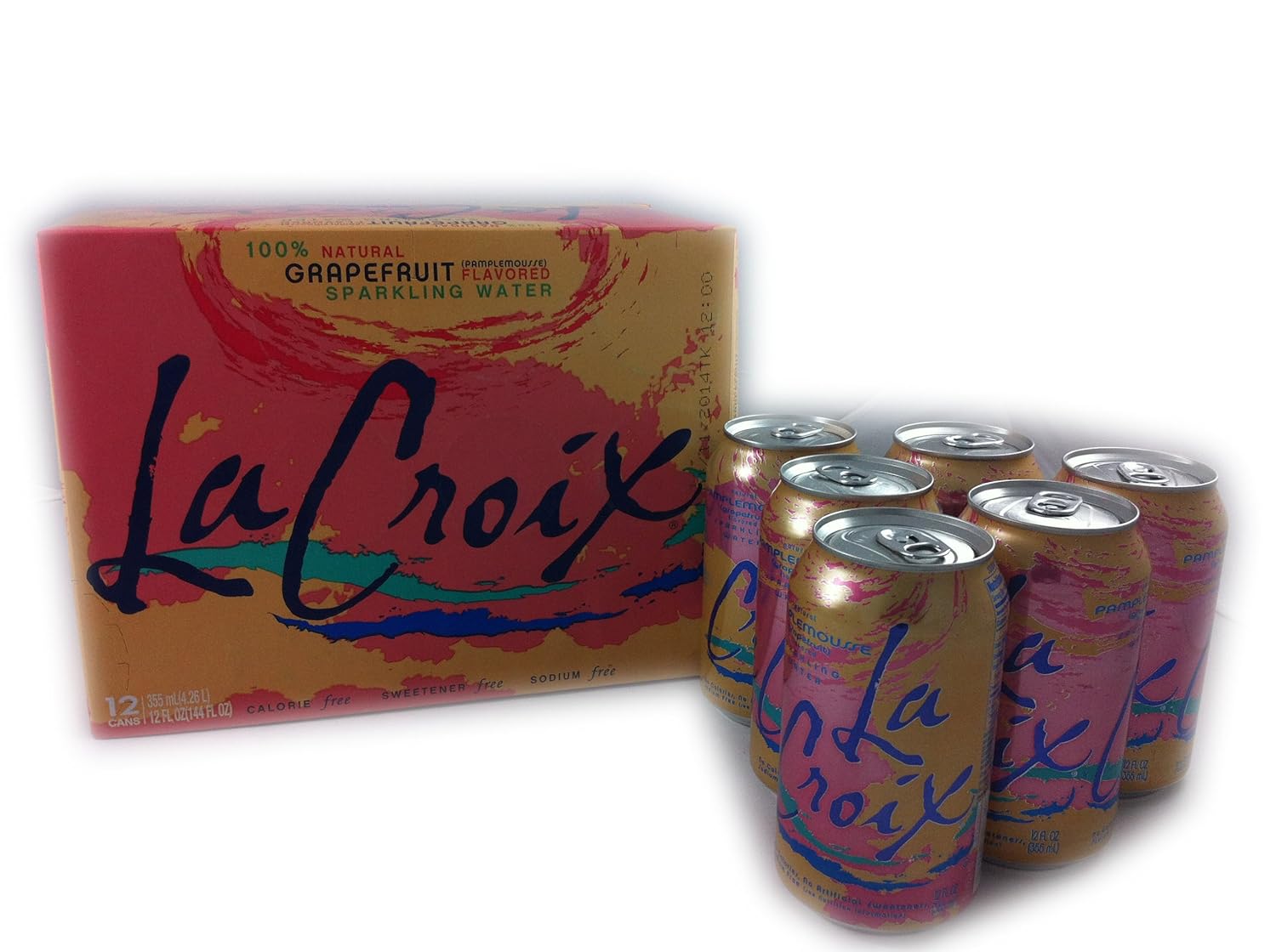 LaCroix乐活西柚气泡水355ml*12(美国进口)详