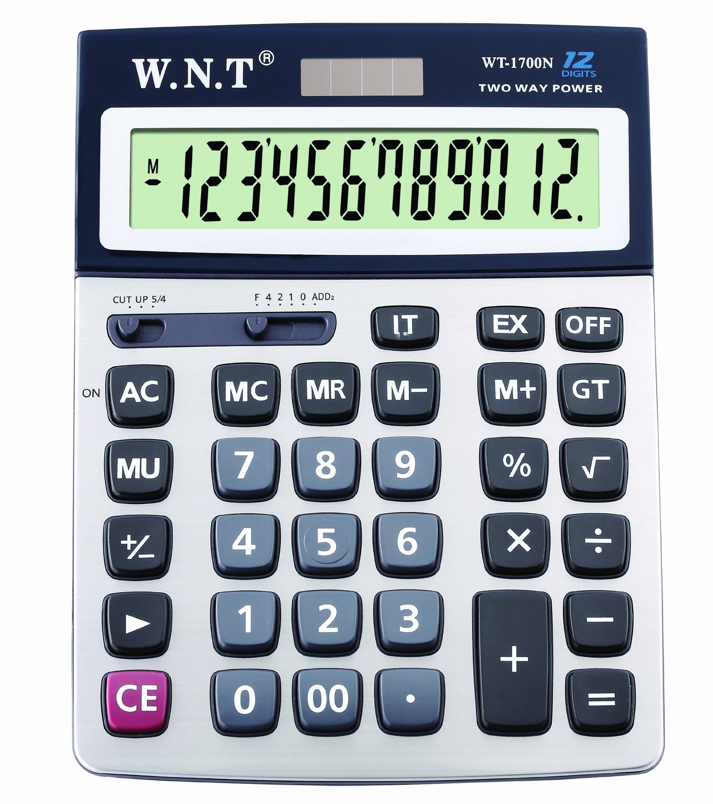 WNT 万能通 WT-1700N 计算器:亚马逊:办公用