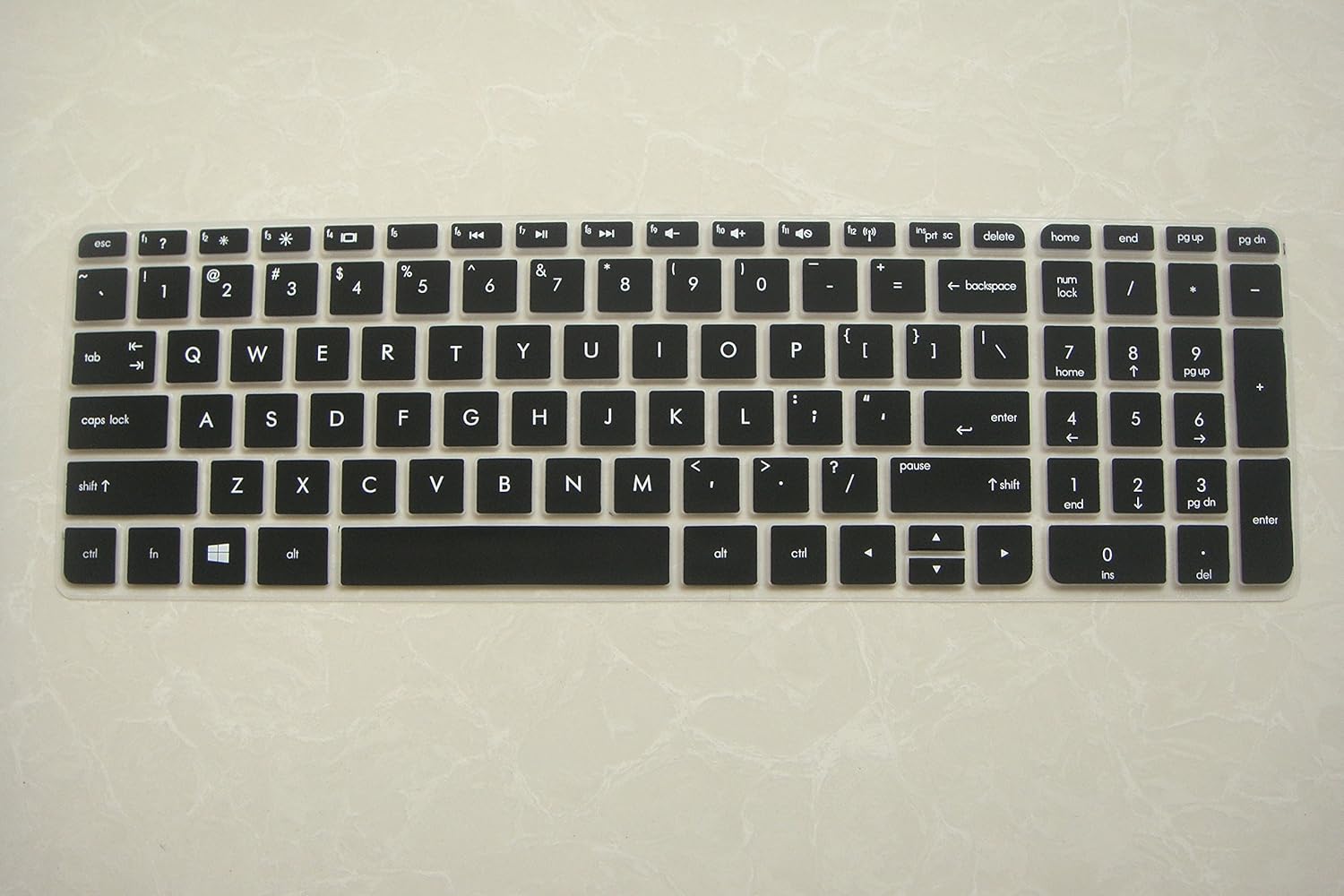 加州jΛz键盘膜适用于hp惠普笔记本 电脑键盘膜 (适用型号 envy 15-k